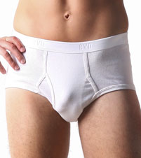 BVD 5-Pack White Brief